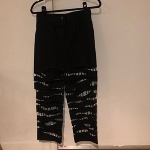 Alexander Wang Black Cut-Out Jeans